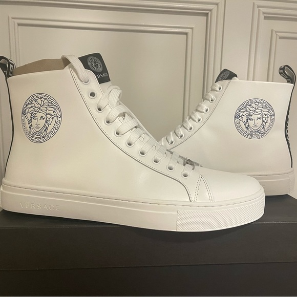 Brand new in box Versace high tops size 43 - Picture 1 of 4